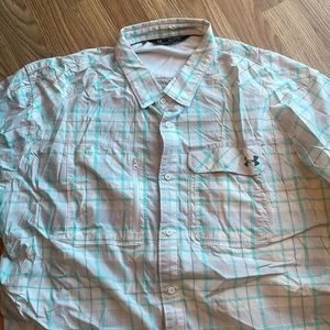 Under Armour 3XL Heatgear Short Sleeve Button Up - Like New